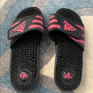Adidas slip on sandals
